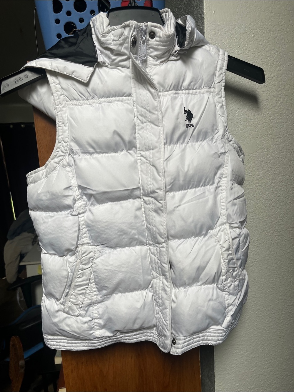 U.S. Polo Assn. White Jacket with Green Label